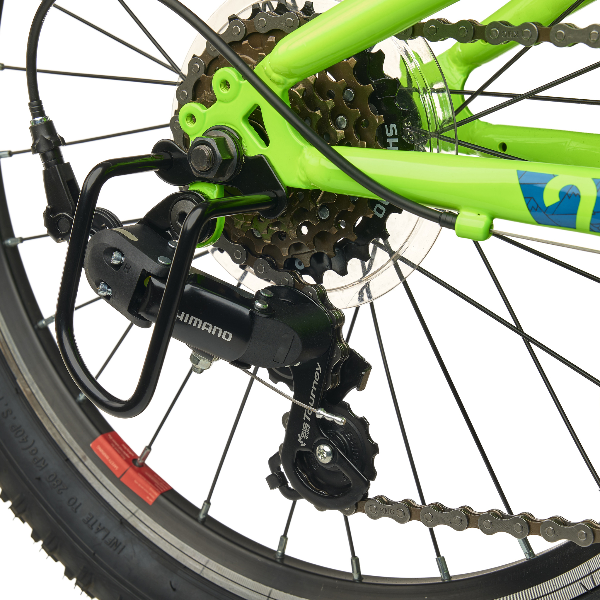 S'COOL Xroc 20-K6 Kinderfahrräder (grün) 5